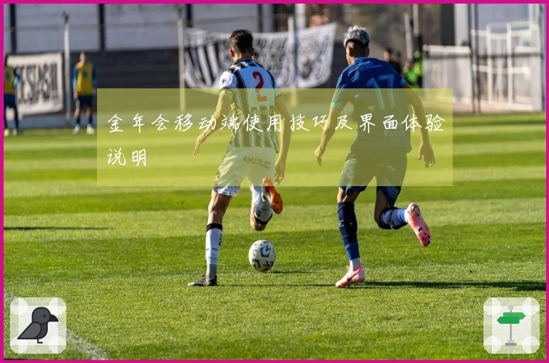 金年会移动端使用技巧及界面体验说明